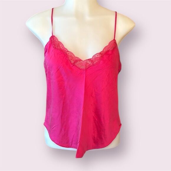 VICTORIA'S SECRET Vintage Gold Label Silk & Lace Camisole - Picture 1 of 11
